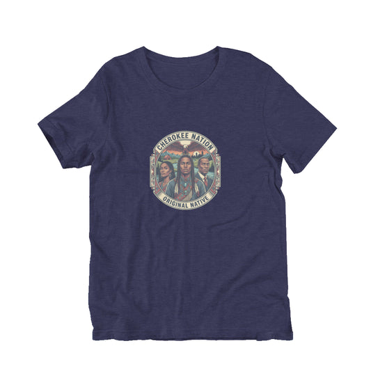 Original Native #1 in heather midnight navy — front view.