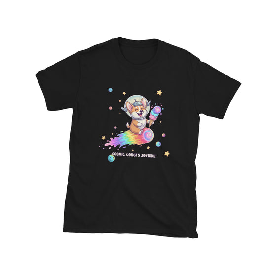 Magic Corgi Joyride in black — front view.