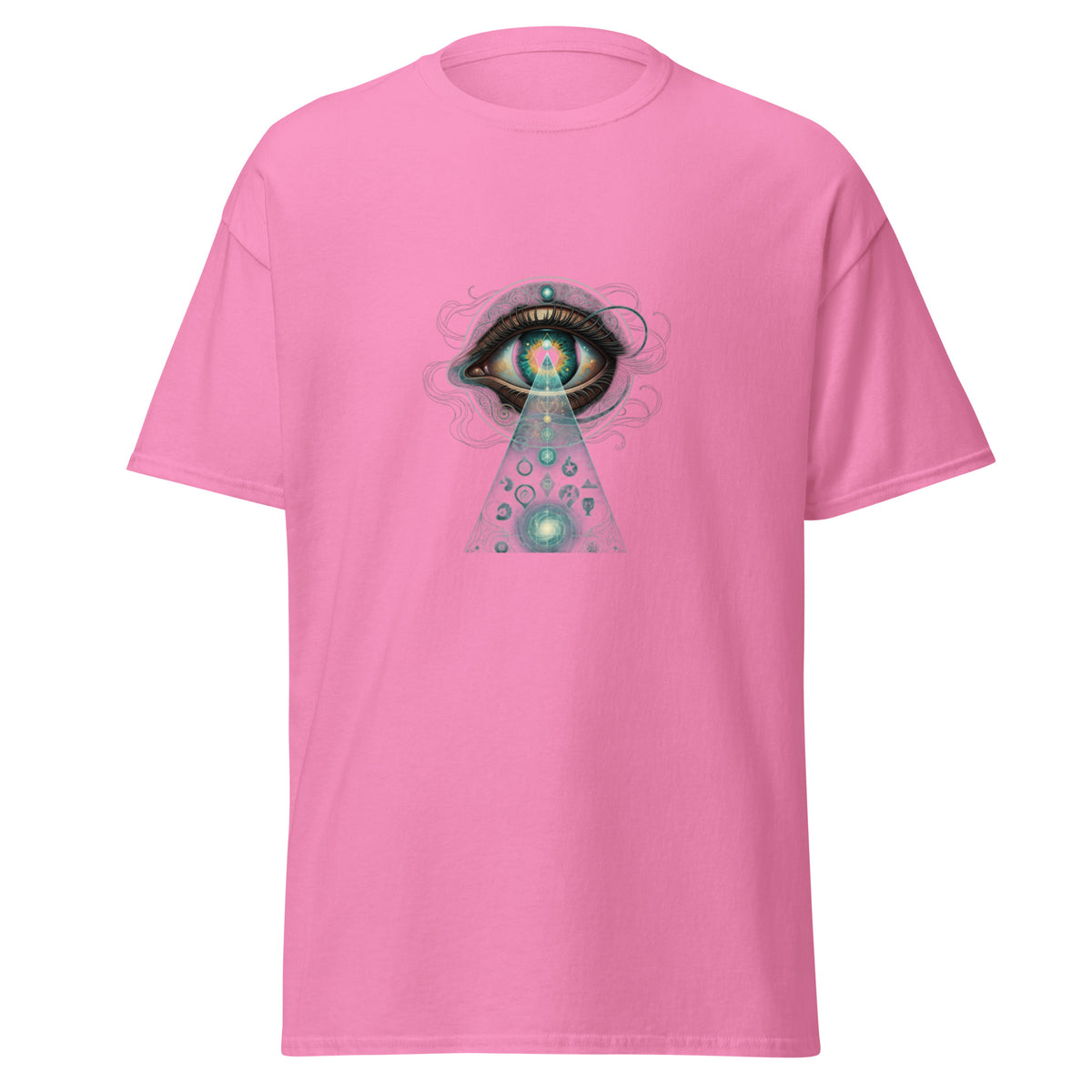 Front view of the azalea Eye Power shown without a model on a white background.