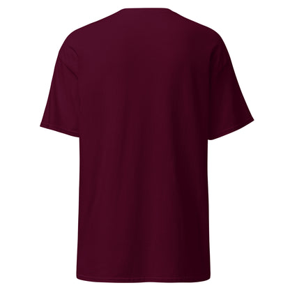 Back view of the maroon Eye Power shown without a model on a white background.