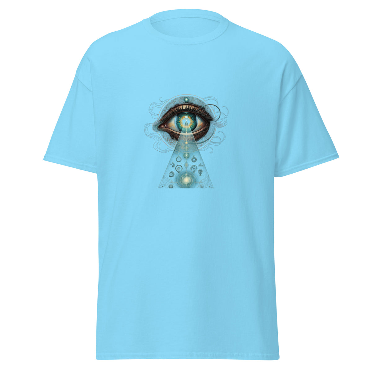 Front view of the sky Eye Power shown without a model on a white background.