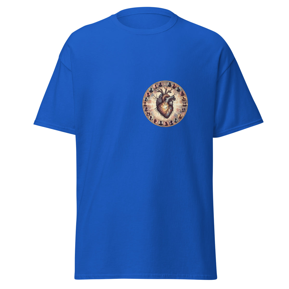 Front view of the royal Heart shown without a model on a white background.