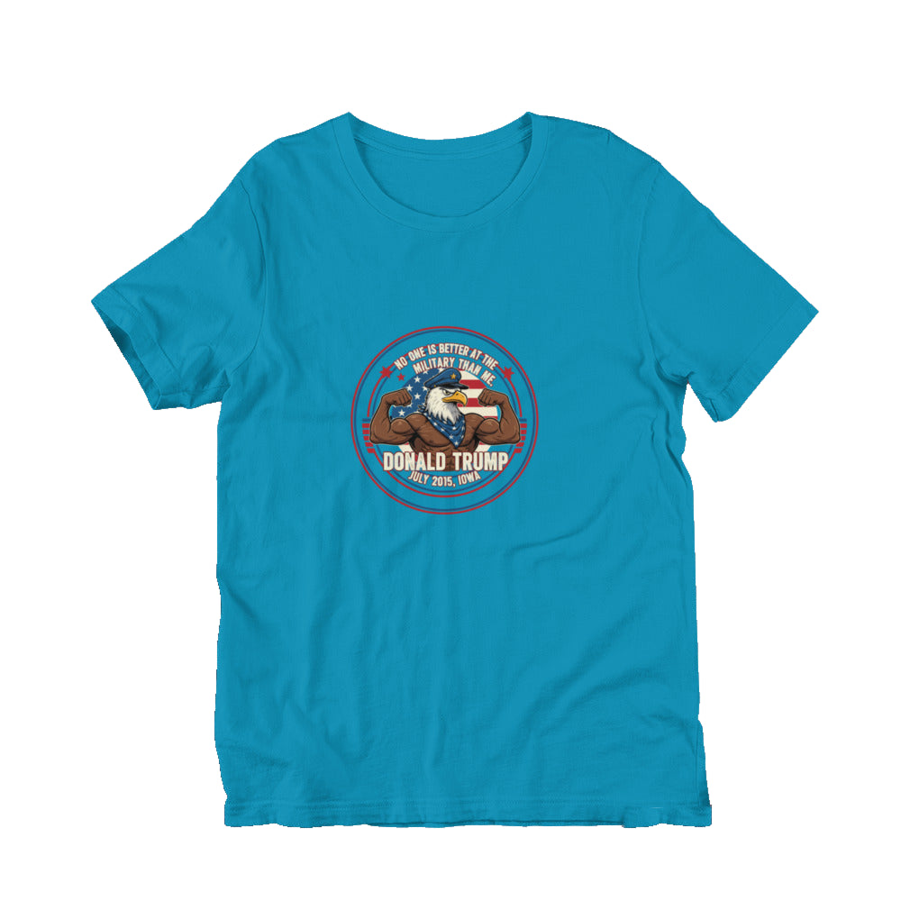 Trump Quotes 1 in aqua — front view.