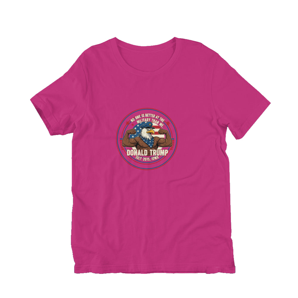 Trump Quotes 1 in berry — front view.