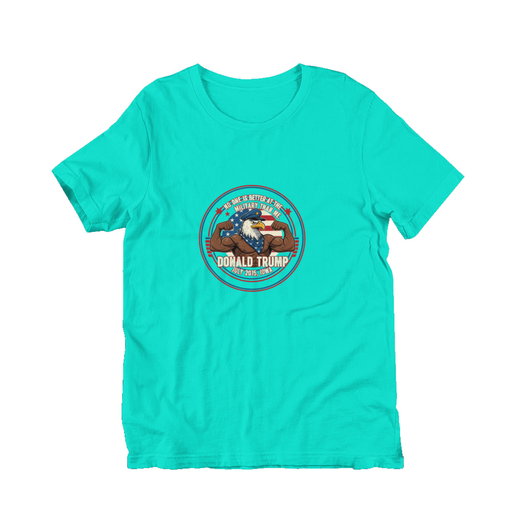 Trump Quotes 1 in teal — front view.