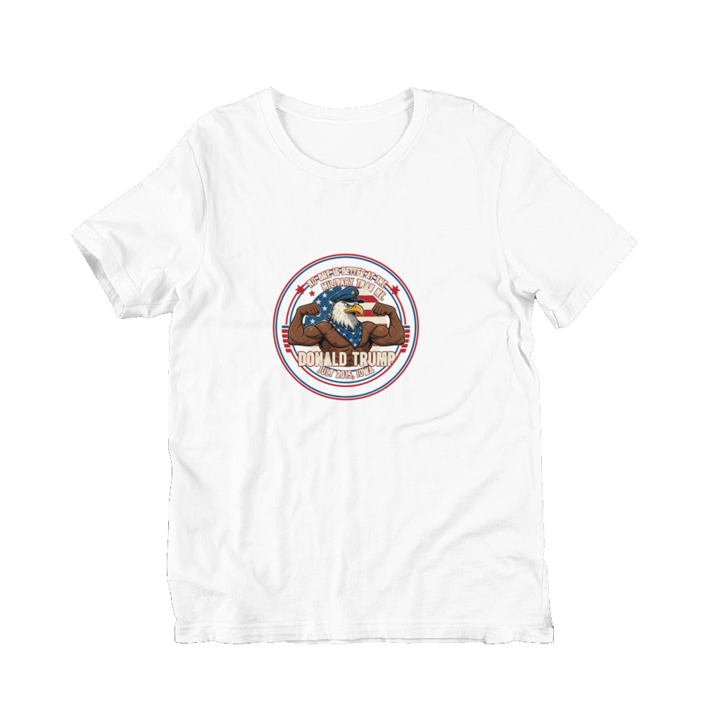 Trump Quotes 1 in white — front view.