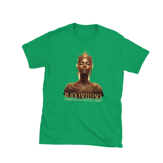 Coco Butter and prayer in irish green — front view.