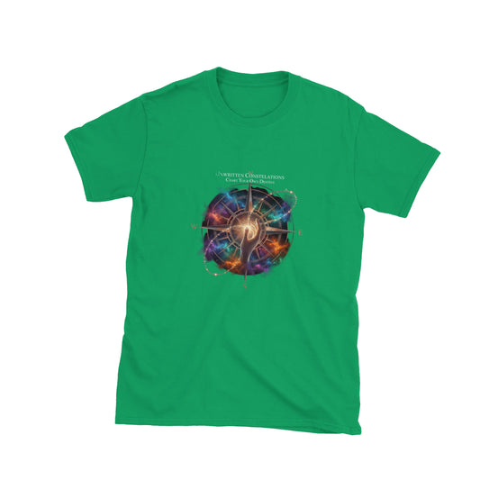 Unwritten Constellations: Chart Your Own Destiny in irish green — front view.