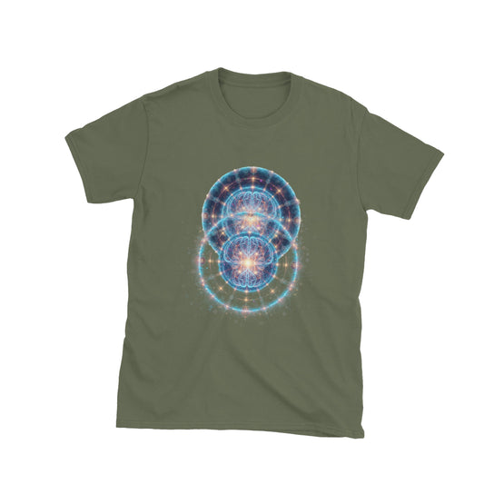 The Universal Harmony in military green — front view.